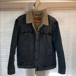 Levi’s Denim Sherpa Jacket